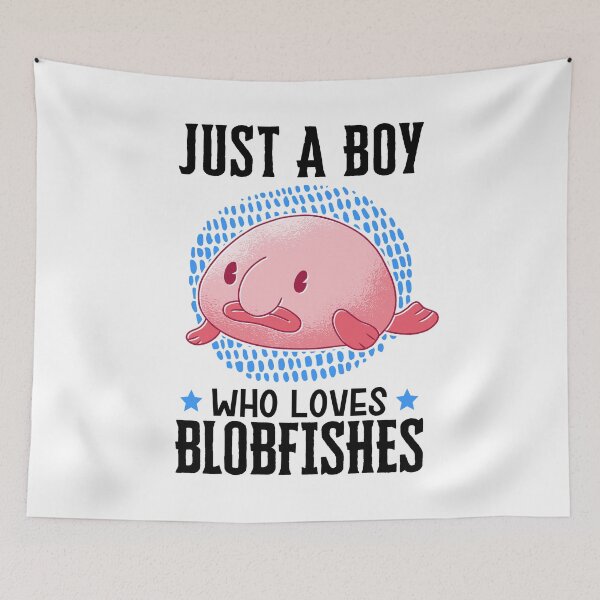 Item preview, Blob fish boy loves fish meme designed and sold by madgrfx.