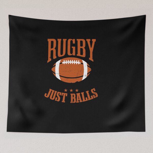Item preview, RUGBY JUST BALLS DESIGN RUGBY designed and sold by sobriowslen.