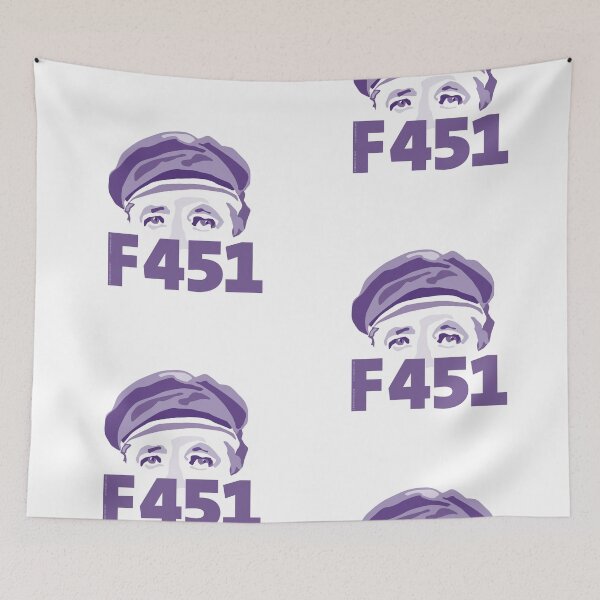 Item preview, Fahrenheit 451 – What do knowledge, experience, opinions count? - F_451-03 designed and sold by Brunhilde1001.