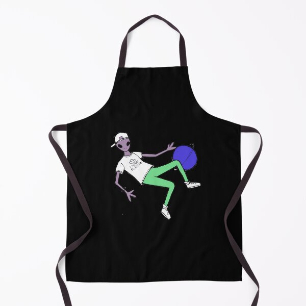 Item preview, Intersteller Basketball Alien Sticker designed and sold by carurbrenda.
