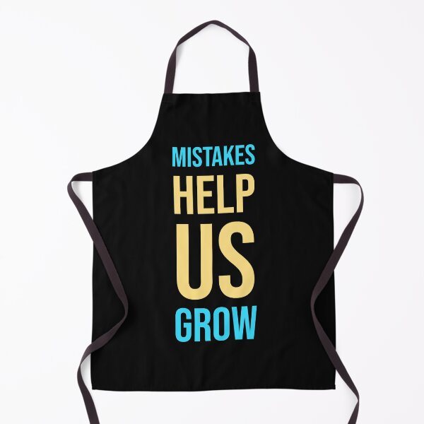 Item preview, Mistakes Help Us Grow Text Design designed and sold by RiyonArts.
