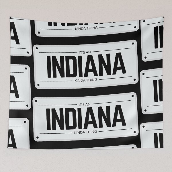 Item preview, Its an INDIANA kinda thing number plate  designed and sold by 133DandC.
