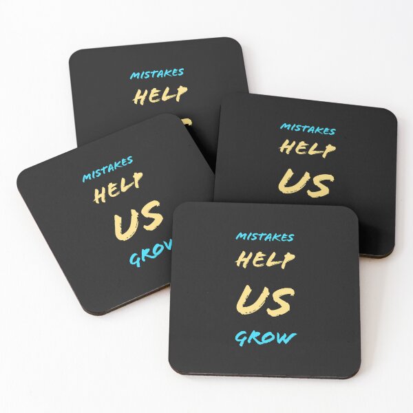 Item preview, Mistakes Help Us Grow Text Design designed and sold by RiyonArts.
