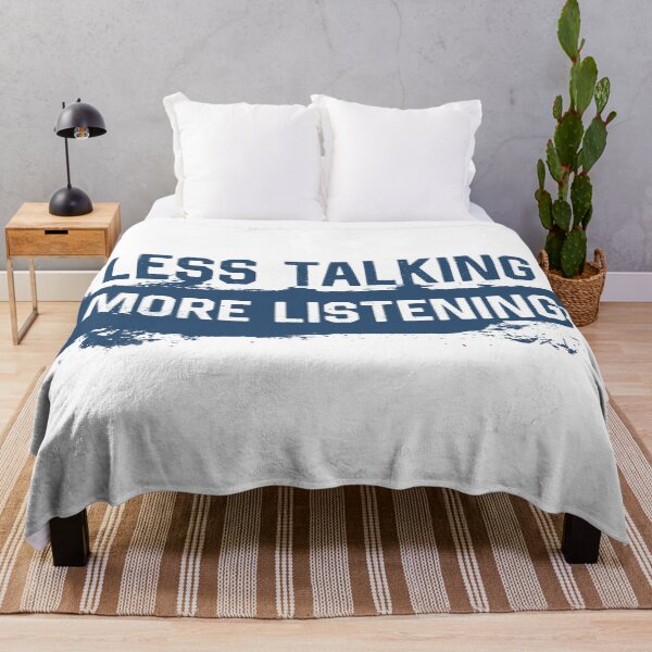 Item preview, More Listening Less Talking designed and sold by attadesign.