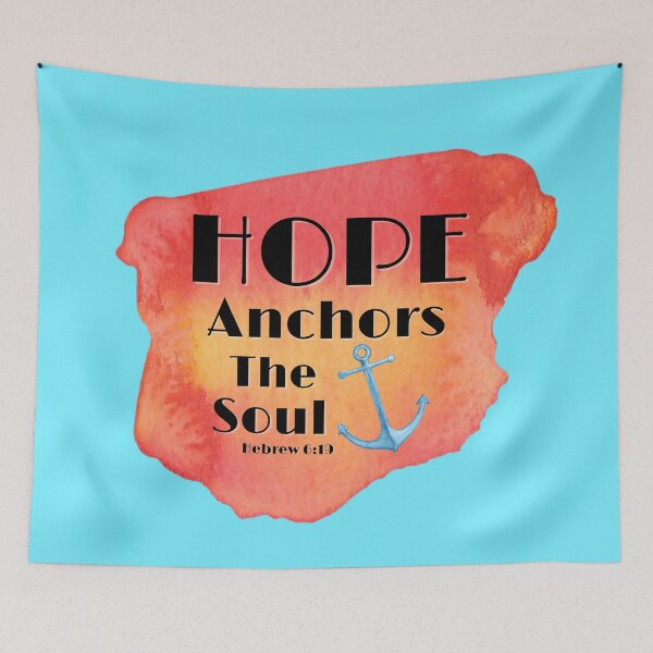 Item preview, Hope Anchors The Soul - Hebrews 6:19 designed and sold by JacquelineLim.