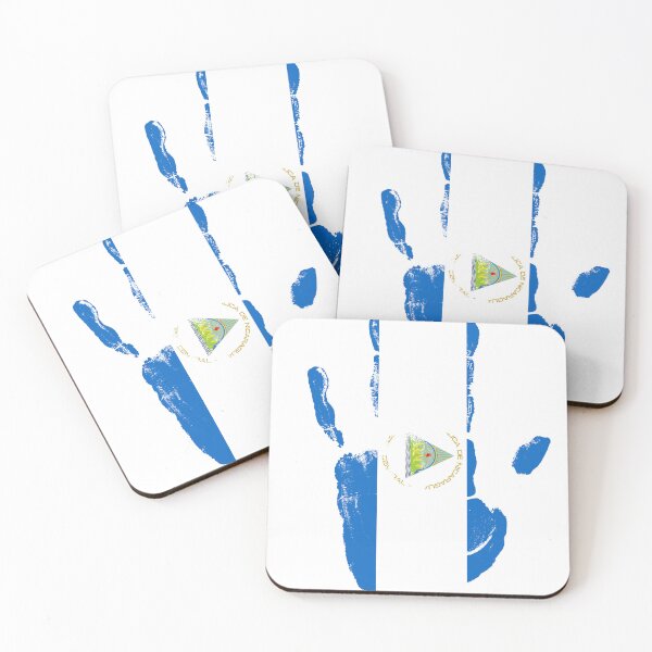 Item preview, Hand Nicaragua Flag Palm designed and sold by rafaeltto.