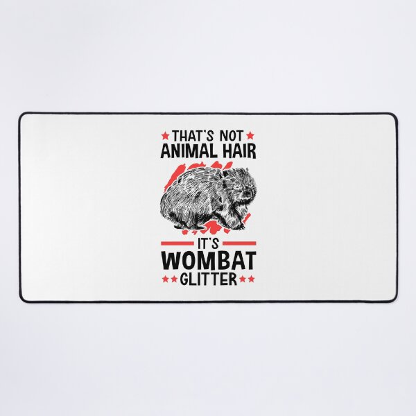 Item preview, This is wombat glitter Australian marsupial designed and sold by madgrfx.