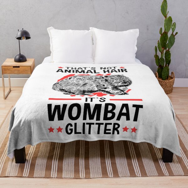 Artikelvorschau, Das ist Wombat Glitzer australisches Beuteltier entworfen und verkauft von madgrfx.
