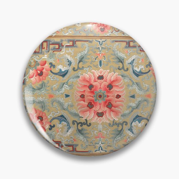 Item preview, Vintage Chinese Embroidered Silk Textile designed and sold by Vintage Wall Art.