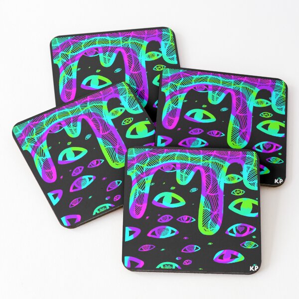 Item preview, Wall Of Eyes Colourway 1 designed and sold by Koirainpuisto.