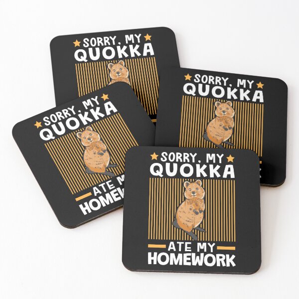 Item preview, Quokka ate my homework designed and sold by madgrfx.