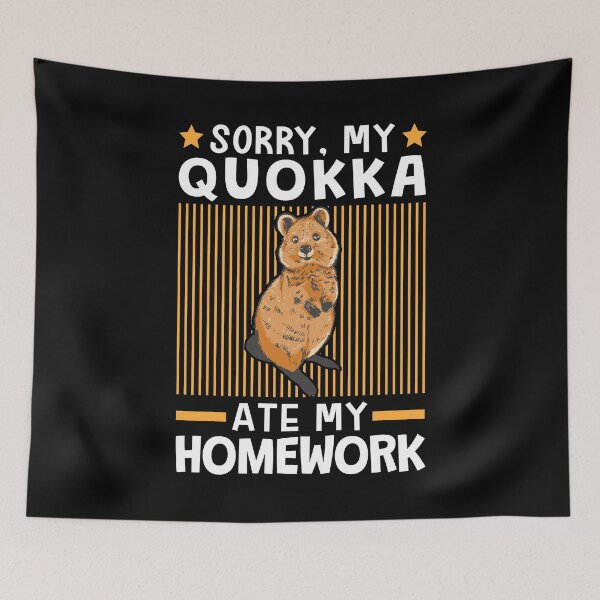Item preview, Quokka ate my homework designed and sold by madgrfx.