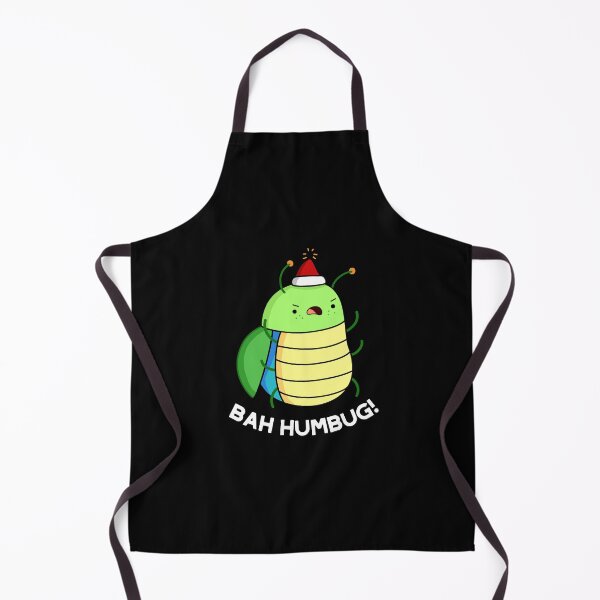 Item preview, Bah Humbug Funny Bug Puns (Dark BG) designed and sold by punnybone.