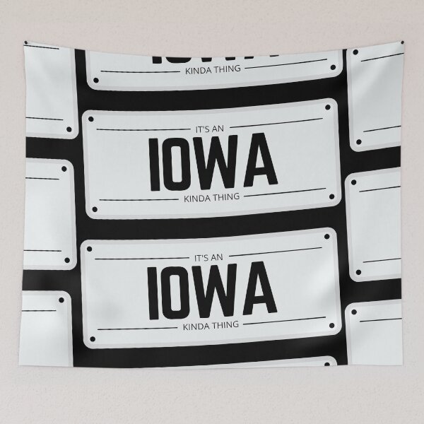Item preview, Its an IOWA kinda thing number plate  designed and sold by 133DandC.