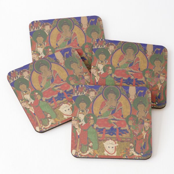 Item preview, The Assembly of Tejaprabha Buddha Korean Art, 1878 designed and sold by Vintage Wall Art.