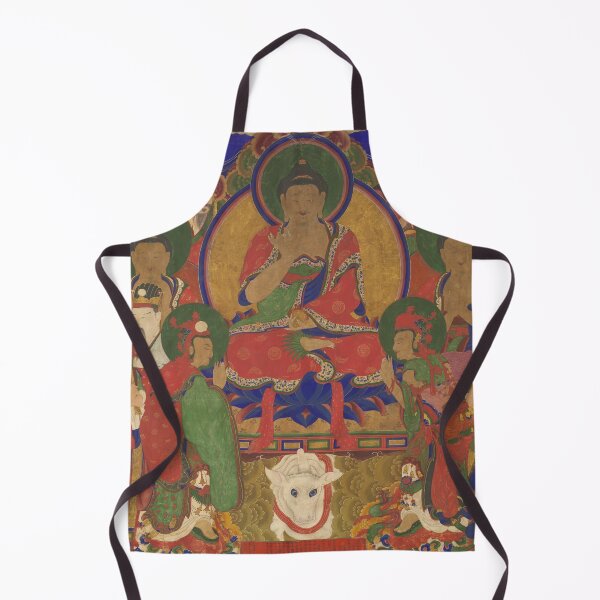 Item preview, The Assembly of Tejaprabha Buddha Korean Art, 1878 designed and sold by Vintage Wall Art.