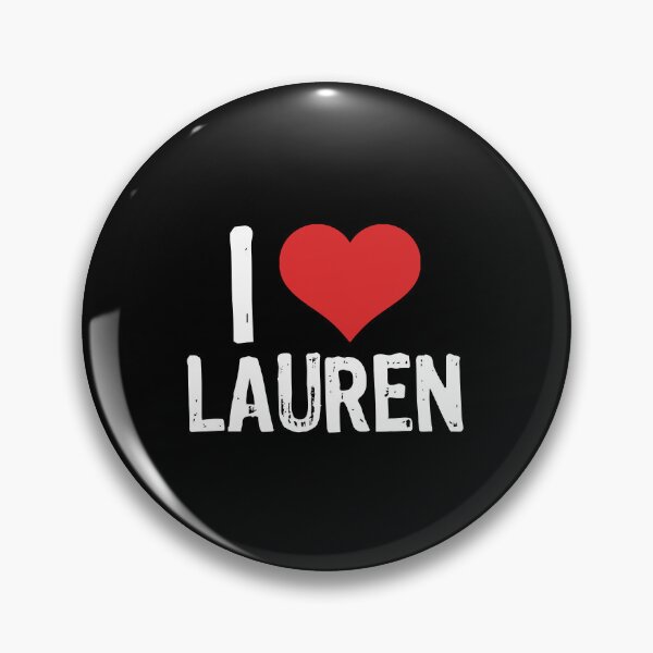 Item preview, I Love Lauren designed and sold by The "I Love Everything" Shop.