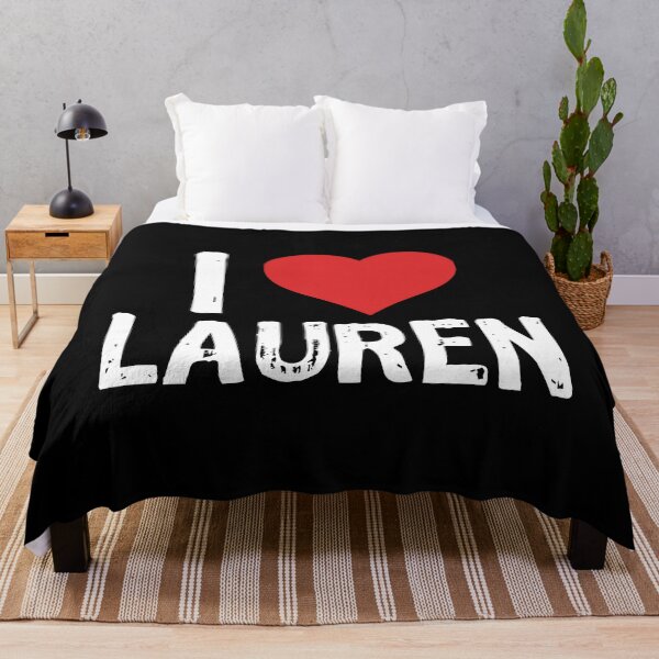 Item preview, I Love Lauren designed and sold by The "I Love Everything" Shop.