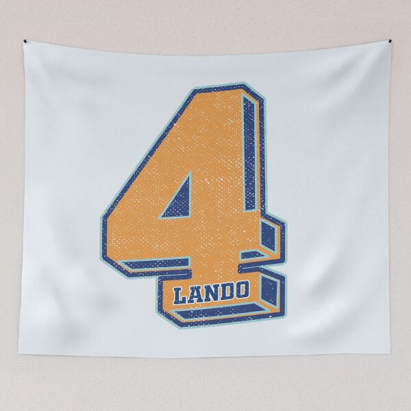 Item preview, Lando 4 (Racing Number #4) designed and sold by Numero14.