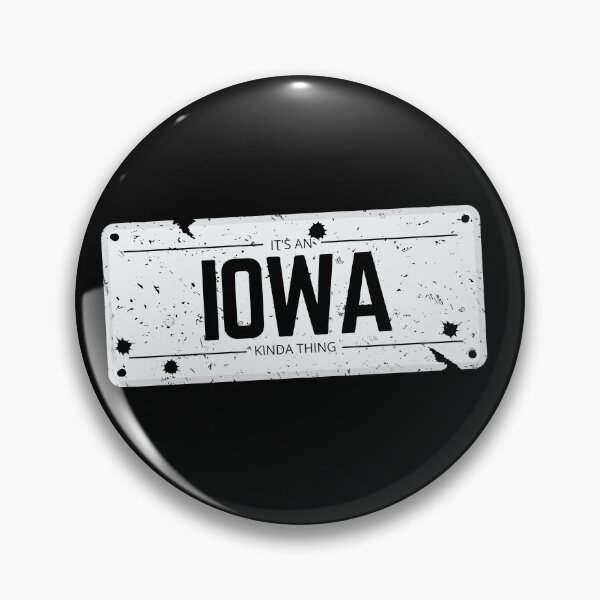 Item preview, Its an IOWA kinda thing number plate distressed designed and sold by 133DandC.