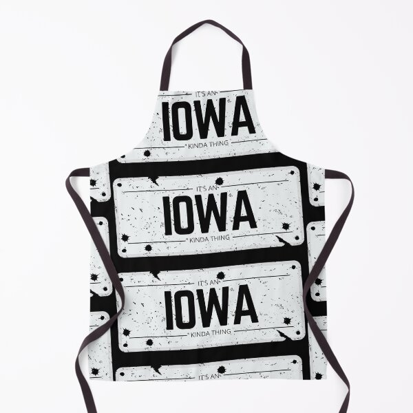 Item preview, Its an IOWA kinda thing number plate distressed designed and sold by 133DandC.