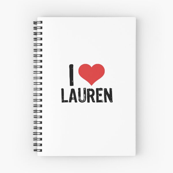 Item preview, I Love Lauren designed and sold by The "I Love Everything" Shop.
