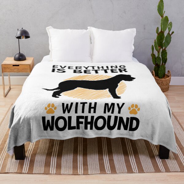 Artikelvorschau, Alles besser mit Irischer Wolfshund Wolfhound entworfen und verkauft von madgrfx.