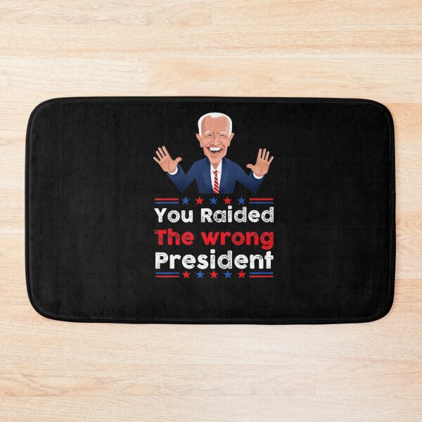 Item preview, You Raided The Wrong President Trump USA flag Conservative Premium designed and sold by RonniePotter78.