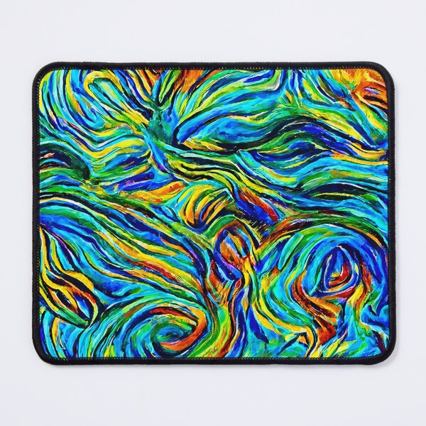 Artikelvorschau, Blumenmuster | Blumenmuster | Natur | Blätter | Zusammenfassung | Aquarellmalerei | Elementar | Jahrgang | Retro | Pflanze | Sternennacht | Vincent van Gogh entworfen und verkauft von adbachmoe.