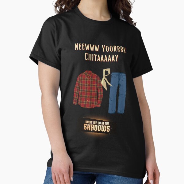 Aperçu de l'œuvre Neewww Yoorrrk Ciiiiiiitaaaaay créée et vendue par Our Flag Means Merch.