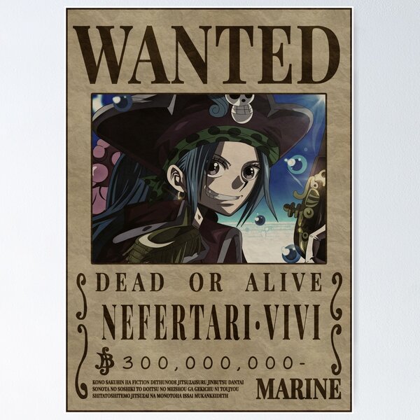 One Piece Wanted Poster - Boa Hancock