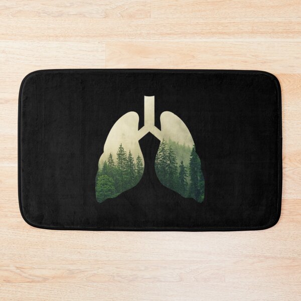 Item preview, Lungs art, Breath in the woods, collage, Willow Days designed and sold by avit1.
