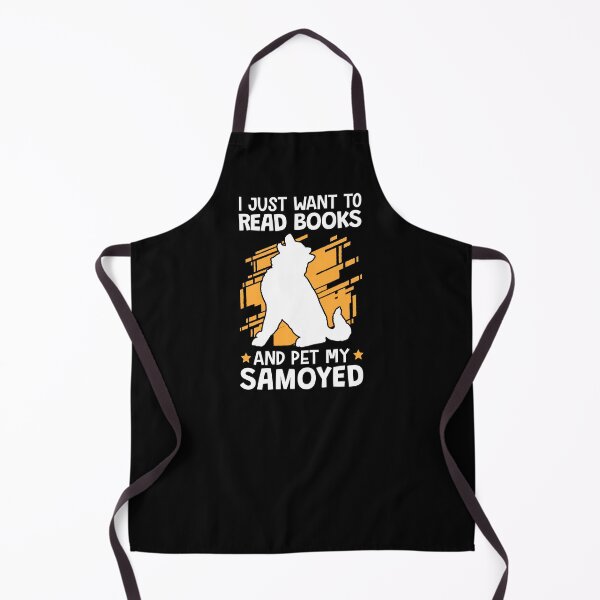 Item preview, Samoyed stroking Nordic sled dog designed and sold by madgrfx.