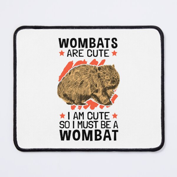 Item preview, So I'm a wombat marsupial designed and sold by madgrfx.