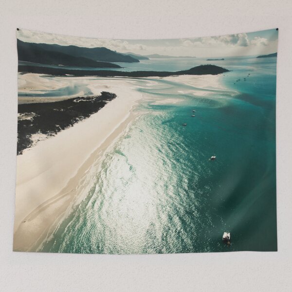Item preview, aerial view of the whitsunday island designed and sold by franckreporter.