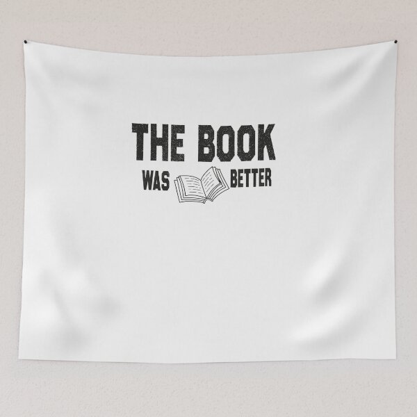 Item preview, The Book Was Better T Shirt  For Womens and girls Men ,boys  Top Graphic Tee Short Sleeve Shirt Reading  designed and sold by Mambahfit.