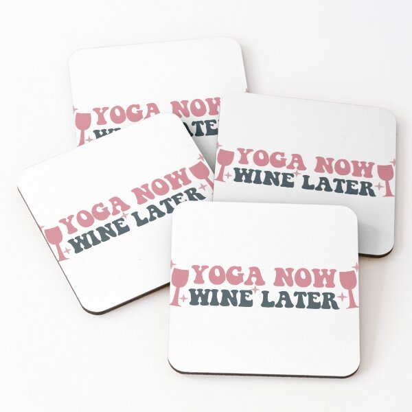 Item preview, Yoga Now Wine Later designed and sold by Vinylified.