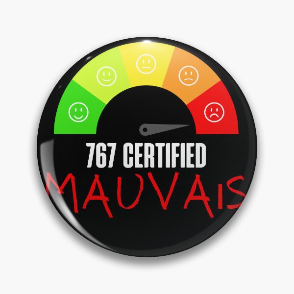 Item preview, Mauvais Meter designed and sold by 767Certified.