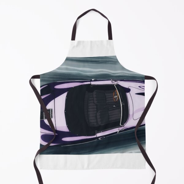 Item preview, Hazy Days Classic Purple Porsche 356 Cruising designed and sold by Steve Kidd Art.