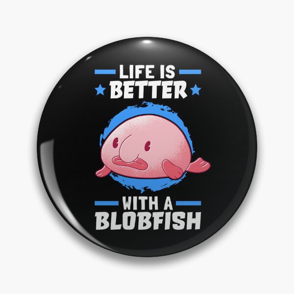 Artikelvorschau, Leben ist besser mit Blobfisch Fisch Meme entworfen und verkauft von madgrfx.