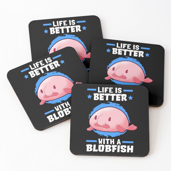 Item preview, Life is Better with Blobfish Fish Meme designed and sold by madgrfx.