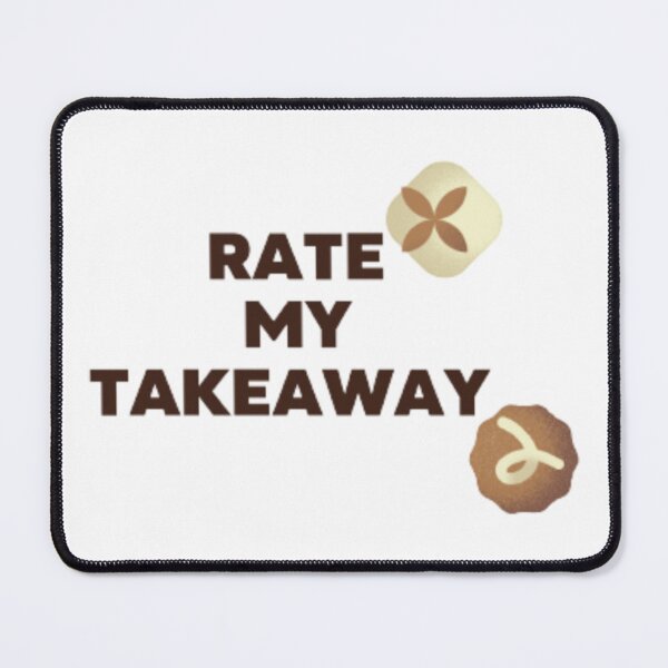 Item preview, Rate my takeaway designed and sold by SerenaGesner.