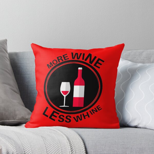 Item preview, more wine less whine designed and sold by MallsD.