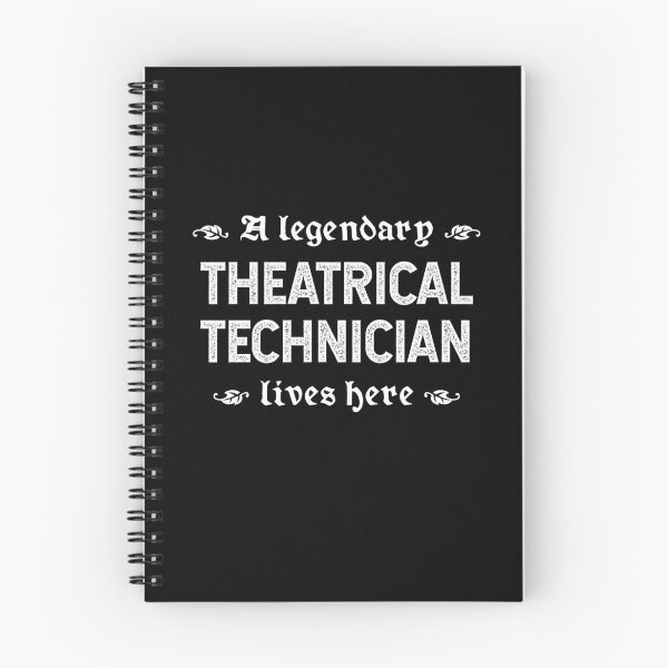 Item preview, A Legendary Theatrical Technician Lives Here designed and sold by TimespunThreads.