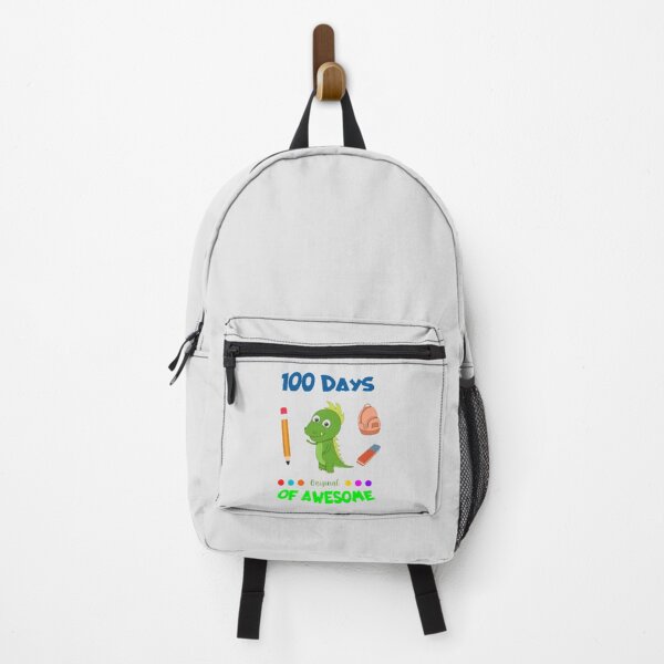 Item preview, 100 Days Of Awesome The Best Teacher Dinosaur Green Blue Design designed and sold by BestTeacher.