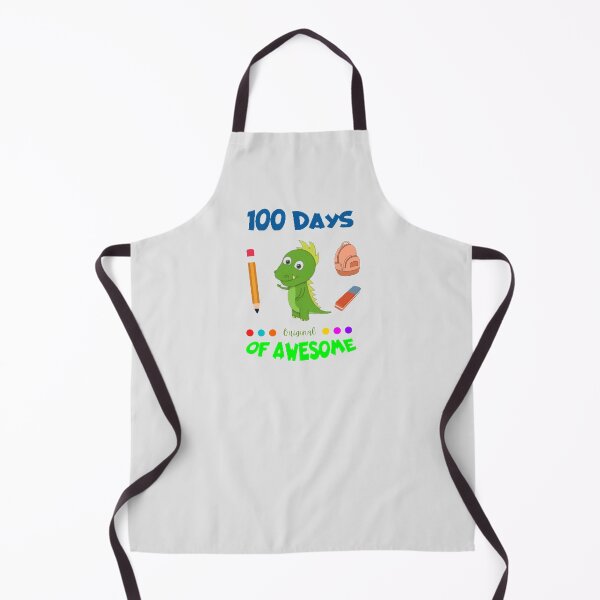 Item preview, 100 Days Of Awesome The Best Teacher Dinosaur Green Blue Design designed and sold by BestTeacher.