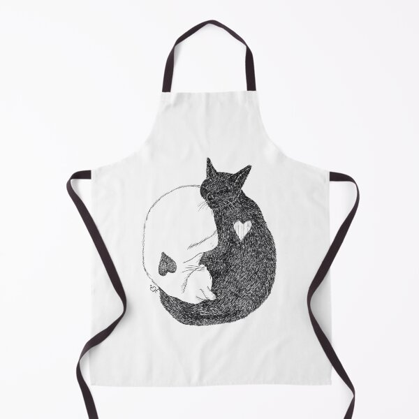 Item preview, Black cat White cat Love designed and sold by Efrat Frank-Alster.