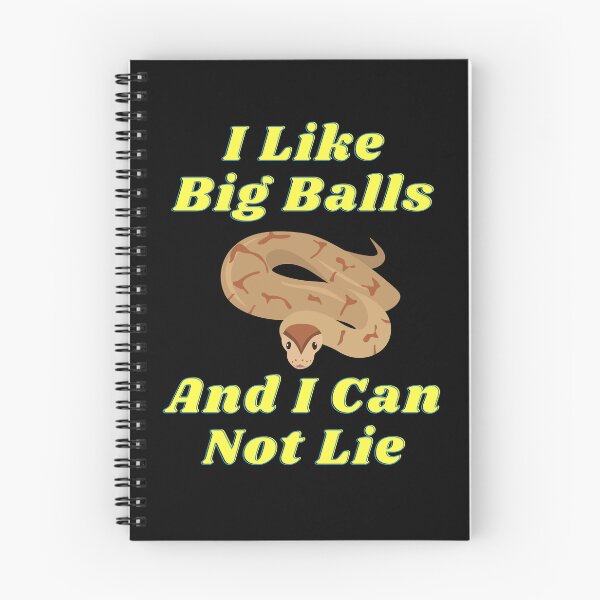 Item preview, I Like Big Balls and I Can Not Lie - Funny Ball Python Design designed and sold by LovenLaughter.