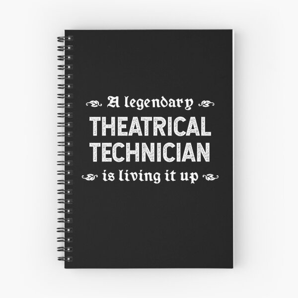 Item preview, A Legendary Theatrical Technician Is Living It Up designed and sold by TimespunThreads.