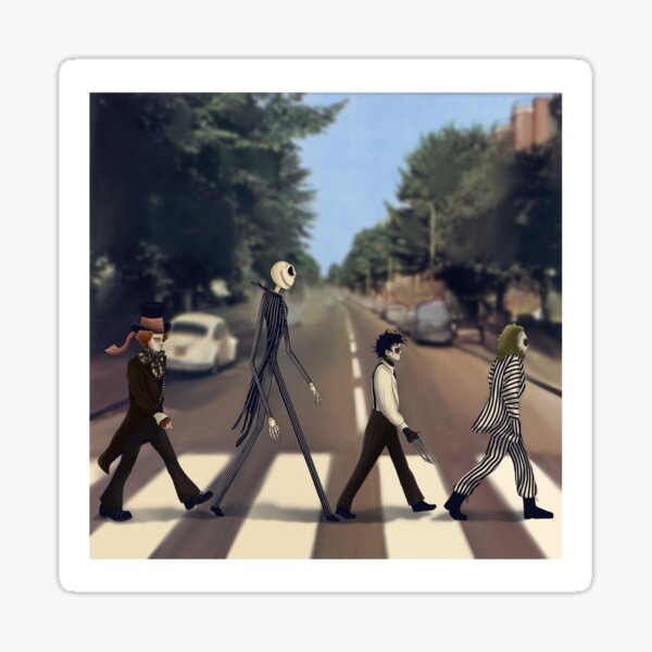 Artikel-Vorschau von Tim Burton und die Beatles, designt und verkauft von tkenzie143.